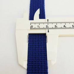 【特価品】 手芸用アクリルテープ巾20mm×厚さ2ｍｍ×10m巻ブルー 3枚目の画像