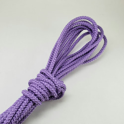 ポリエステルコード（江戸打ち紐）細 薄紫巾2㎜×20m巻 1枚目の画像