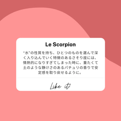シンプルインテリアに　ーソイキャンドルー　Le Scorpion 3枚目の画像