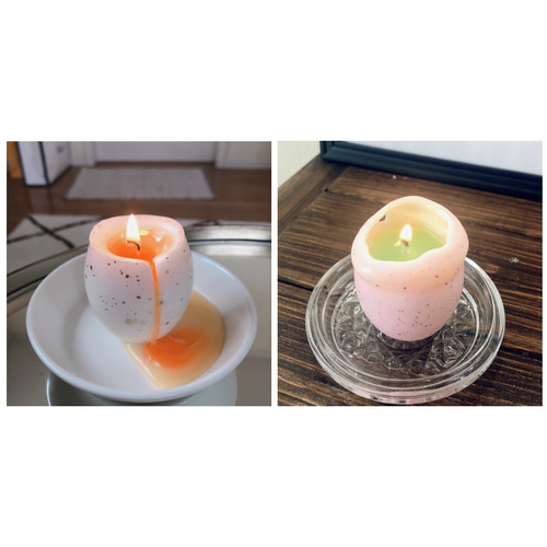 1個売り】イースターエッグキャンドル ソイキャンドル キャンドル