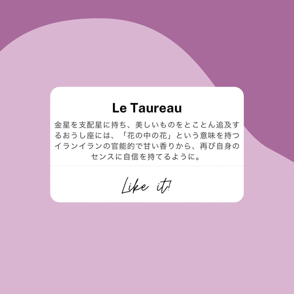 Le Taureau 12星座ソイワックスアロマキャンドル 3枚目の画像