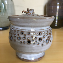 香炉　陶器 1枚目の画像