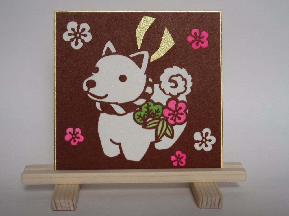 お正月　置物　動物　リス　ネコ　イヌ　門松　ハンドメイド　作家 お正月　置物　動物　リス　ネコ　イヌ　門松　ハンドメイド　作家