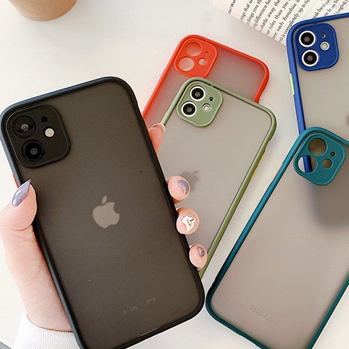 バンパー風 フレーム マット クリア iPhoneカバー アイフォン バンパー風 フレーム マット クリア iPhoneカバー アイフォン