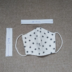 布マスク ガーゼ布マスク 子ども用 4枚目の画像