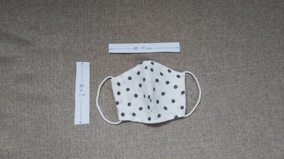 布マスク ガーゼ布マスク 子ども用 4枚目の画像