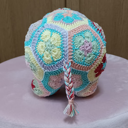 アフリカンフラワーカバ3号春夏糸 あみぐるみ リンベル 通販 9731067