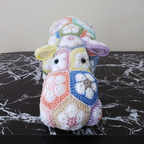 アフリカンフラワーカバ3号春夏糸 あみぐるみ リンベル 通販 9731067