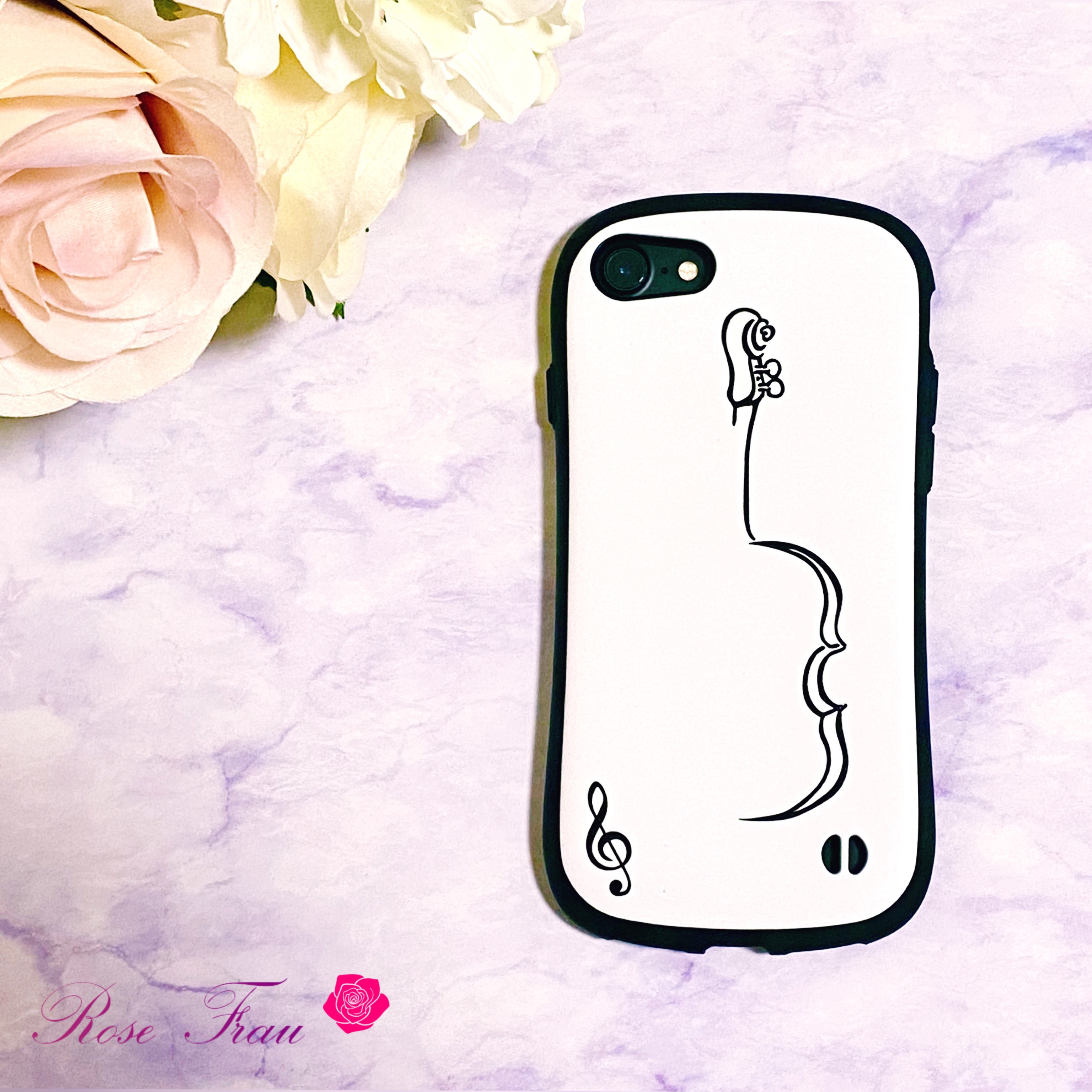 オリジナルヴァイオリン美シルエットiFaceケース