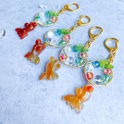 【541】金魚のキーホルダー／オーバル 0_273a0671b79c75aeb1438569746f