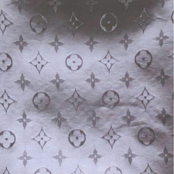 高級感たっぷり✨ モノグラム柄  ワイヤー入り プリーツマスク  ダブルガーゼ 女性用 レース 4枚目の画像