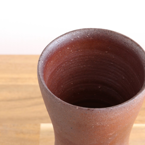 備前焼　ビアカップ【C】【陶器・ビアグラス・コップ】 4枚目の画像
