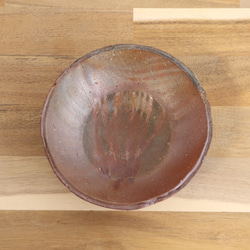 備前焼　たたき深皿【陶器・碗・ボウル】 2枚目の画像
