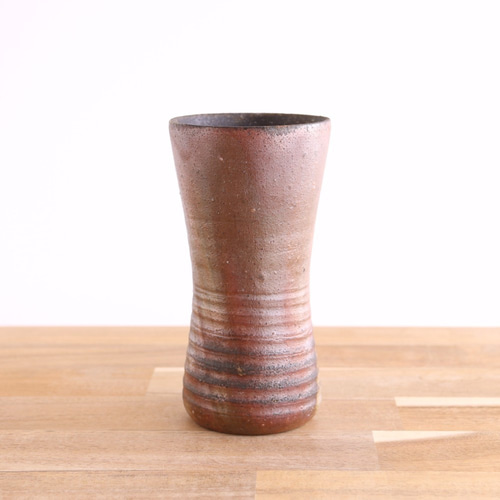 備前焼 ビアカップ【B】【陶器・ビアグラス・コップ】 ビアグラス