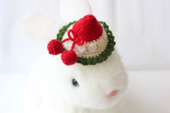 ニット帽子♡3色クリスマスカラー♡ 5枚目の画像