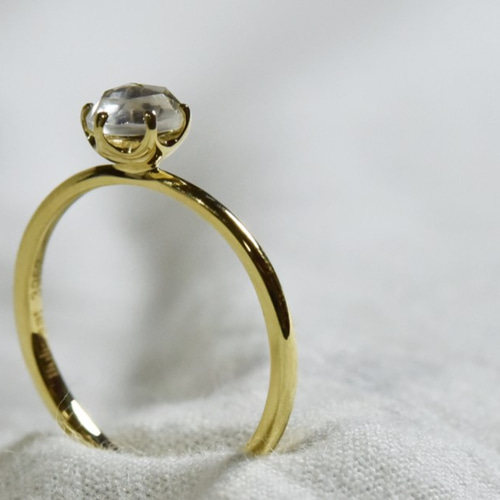 受注生産＊ローズカットのアンティーク調リング 指輪・リング TT