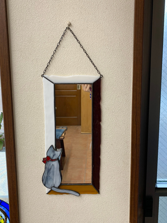 猫の居る鏡 2枚目の画像