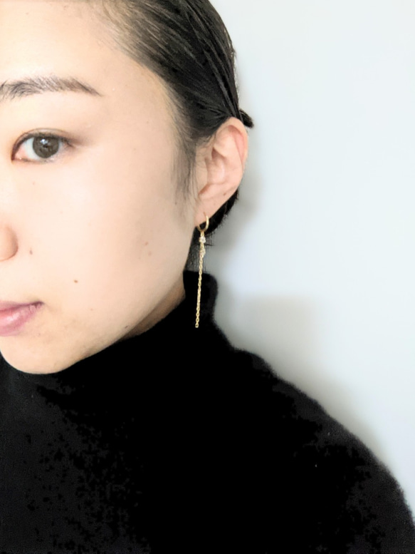 【送料無料】Shooting Star Earrings 2枚目の画像