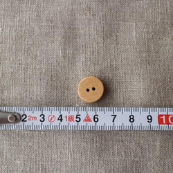 木のボタン 15mm 5個入り 3枚目の画像