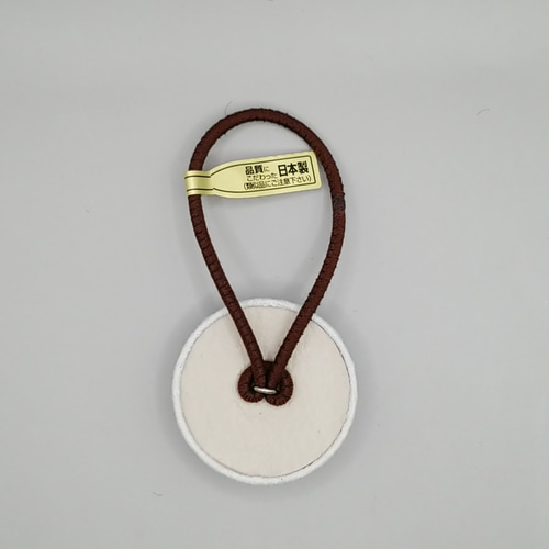 受注製作】手刺繍ブローチ・ヘアゴム《静の花》×アースブルー シルバー