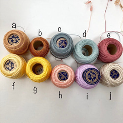 選べるお色＊タティングレース しずくピアス　イヤリング　　ノンホールピアス 2枚目の画像