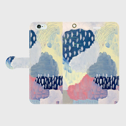 iPhone6Plus、7plus『雨を眺める』アクリル画からデザインしたスマホケース 1枚目の画像