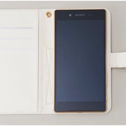受注製作 Smartphone case『花見でごろん』手帳型スマホケース 5枚目の画像