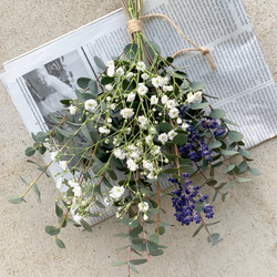 ラベンダー⋆︎*ユーカリスワッグ⑅︎１ ユーカリ&ラベンダー♡スワッグ スワッグ atelier lilas 通販