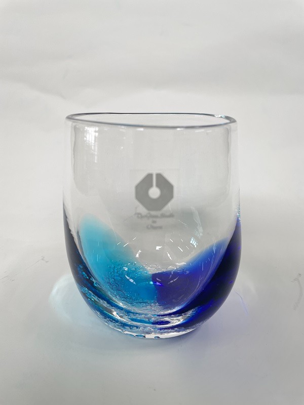 The Glass Studio in Otaruの手作りガラス三点です グラス