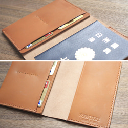 陪伴您的旅行♪櫪木皮革護照套日本製造[免費送貨] 第3張的照片