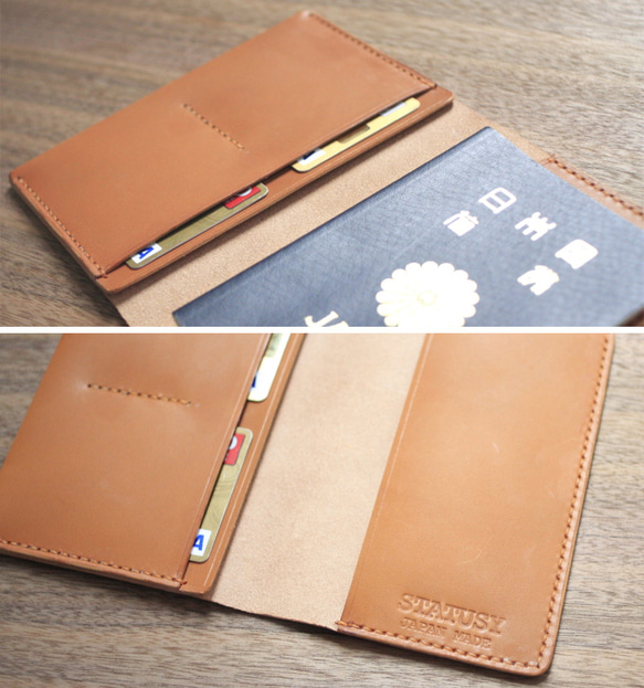 陪伴您的旅行♪櫪木皮革護照套日本製造[免費送貨] 第3張的照片