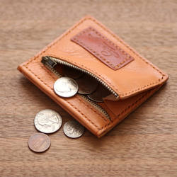 イタリアンレザーのスマートウォレット（ショートサイズ）薄い財布
