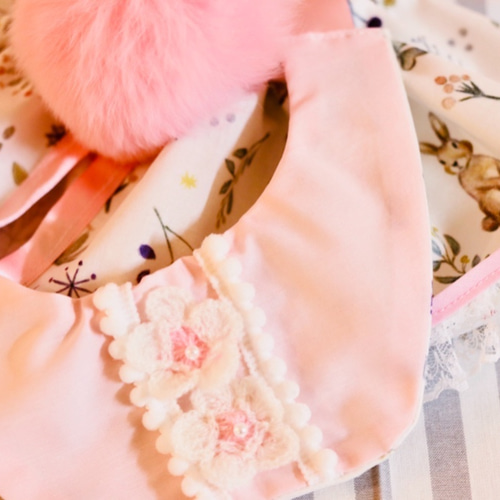 犬服ハンドメイド立体ラビットファー確認用