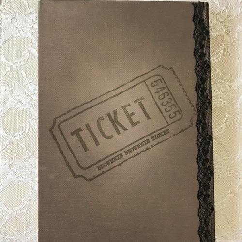 コラージュノート（アンティーク2） ノート atelier☆sweet-fish