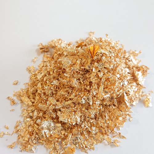 純金箔　五毛色縁付　300枚 純金箔 5個セット 純金箔 五毛色縁付 300枚 金箔五毛色