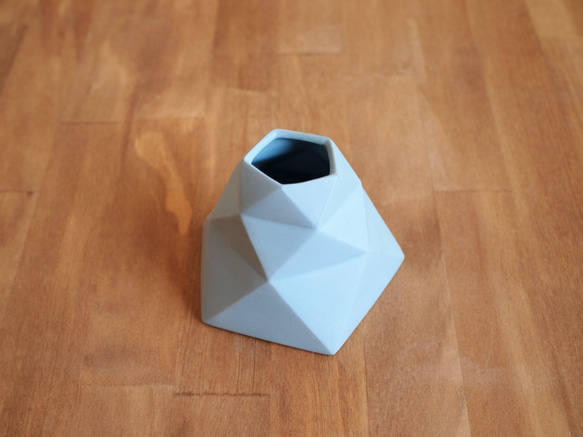 origami一輪挿しmont（カルムブルー） 4枚目の画像