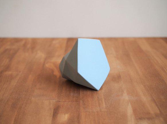 origami一輪挿しmont（カルムブルー） 6枚目の画像