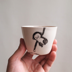 猿猴(えんこう)のえくぼカップ 7枚目の画像