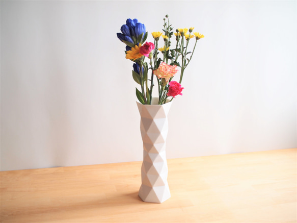 origami花瓶～Greece～(ホワイト) 1枚目の画像