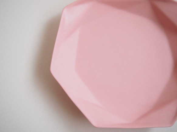 origamiプレート大（ピンク） 6枚目の画像