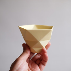origamiカップ（イエロー） 5枚目の画像