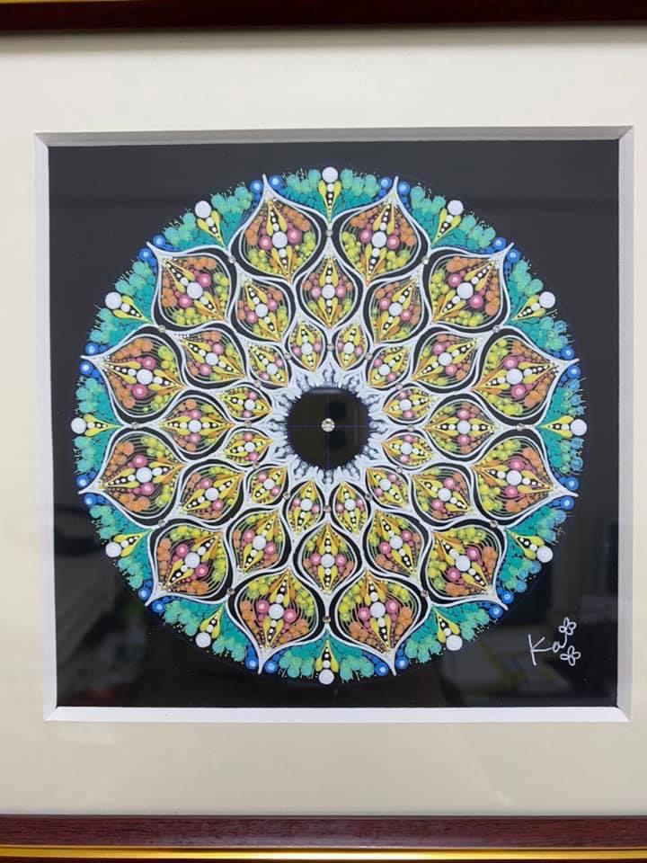 曼荼羅アート WILL 絵画 渡邊香花 通販 9315793｜Creema(クリーマ)