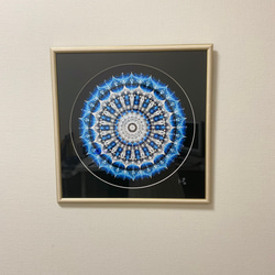 曼荼羅アート　LIGHT UP BLUE〜医療従事者の方々へ感謝を 3枚目の画像