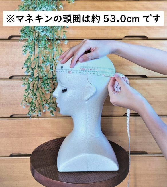 【送料無料】バケットハット／頭囲65cm／髪型を崩したくない方にもおすすめ♪／黒猫／綿麻／AC21000365-GGB 7枚目の画像