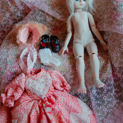 猫耳２　オールビスク球体関節人形 4枚目の画像