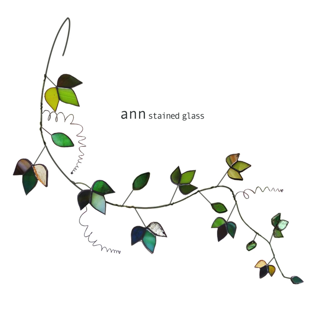 ステンドグラス　アイビーA05092-G