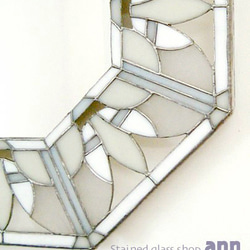 ステンドグラス　ミラー M08264-W 3枚目の画像