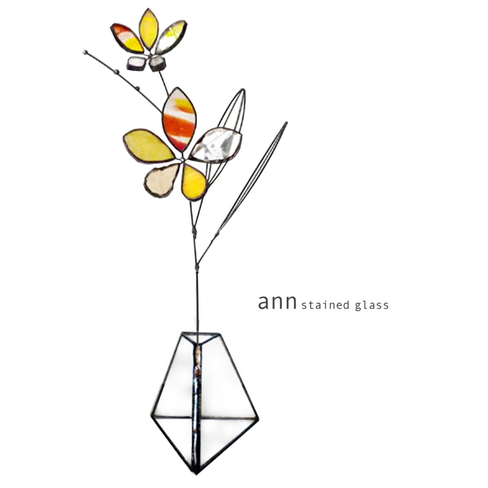 ステンドグラス　フラワー200502Y