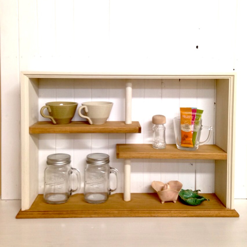 飾り棚　木製 木製飾り棚 ウッドコレクションボックス : shopooo by GMO - 通販