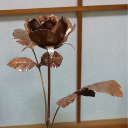 薔薇(銅板ブロンズフラワー) 4枚目の画像